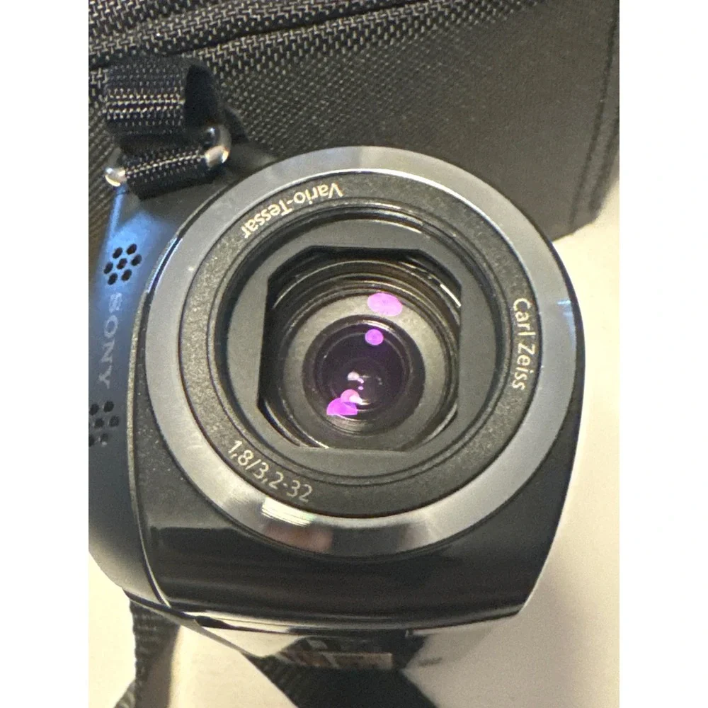 Sony Handycam HDR-CX100 8GB Full HD Video Camera Retro Y2K Skate Cam Works